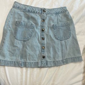 Denim skirt